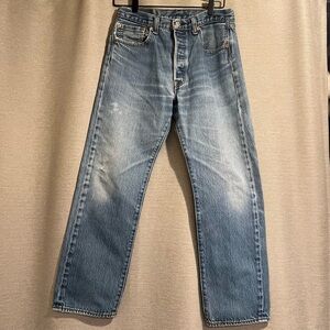 Levi’s 501 Original Fit Button Fly Unisex Jeans - Vintage Wash